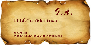 Illés Adelinda névjegykártya
